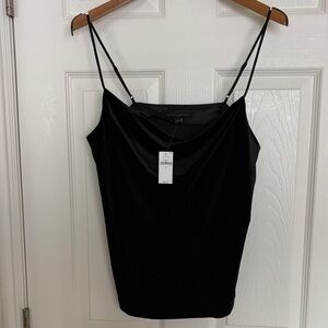 Banana Republic Luxe Black Velvet Camisole